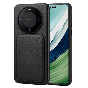 BKHK小牛皮适用华为mate70pro手机壳60por +非凡大师真皮pura70 Ultra保护套磁吸卡包支架保时捷全包防摔外男