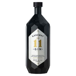 Laneway NO.11加拿大进口金酒杜松子酒金汤力特调Gin鸡尾酒750ml