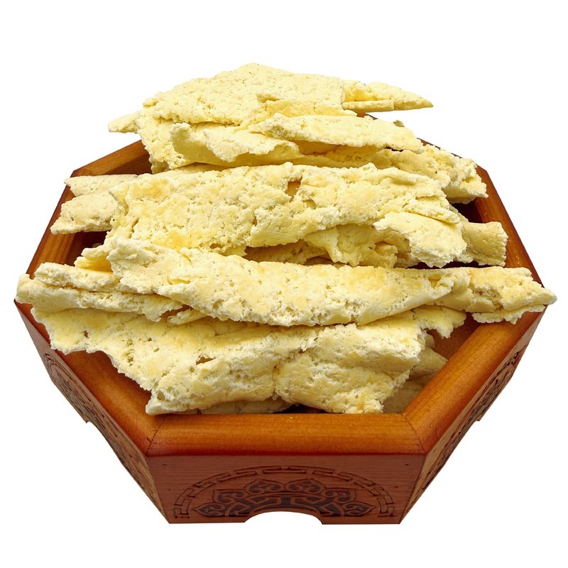 内蒙古特产原味干奶皮鲜牛奶添加奶酥脆含钙高蛋白散装营养小零食