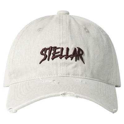 日系Vintage复古破洞做旧棒球帽