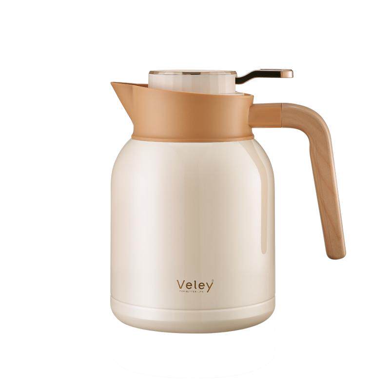 德国Veley保温壶家用316不锈钢热水壶大容量热水瓶保温瓶暖水壶