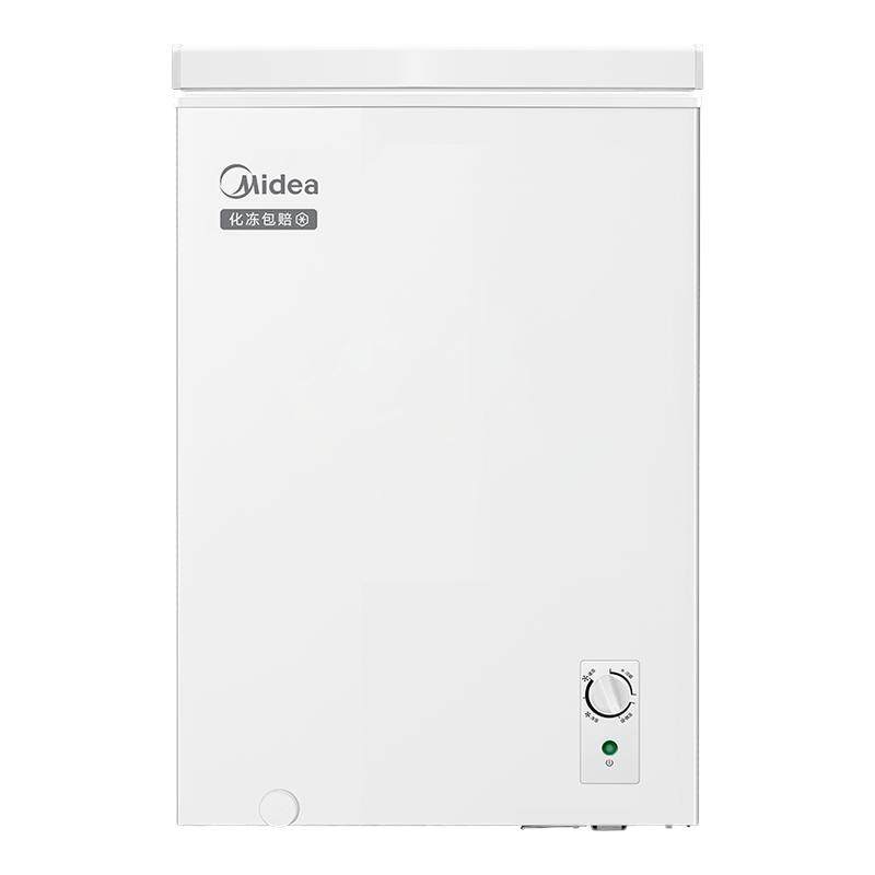 美的家用冰柜小型商用冷柜冷冻柜冷冻冷藏节能卧式冰箱小冰箱