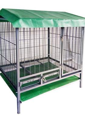 实心中大型犬狗场定做拆卸子母笼