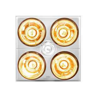 雷士照明浴霸300x300老式四灯集成吊顶三合一风暖小户型灯暖全套