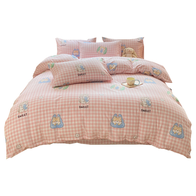 定制全棉被套加厚纯棉被罩