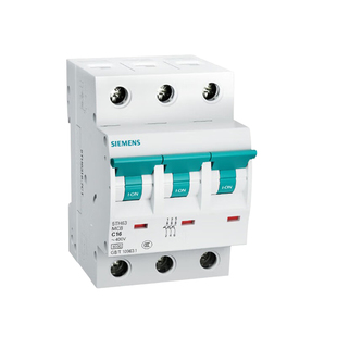 西门子P50空开系列C型小型断路器空气开关新款1P2P3P4P32A63A家用