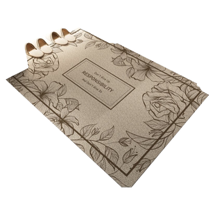 美式丝圈入户门垫防滑脚垫可裁剪线圈地毯出房门口玄关入室门地垫