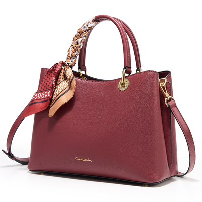 皮尔卡丹时尚简约大容量手提包