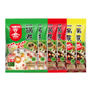 云亭火锅底料香辣清油牛油火锅底料清汤骨汤一锅煮家用火锅调料18