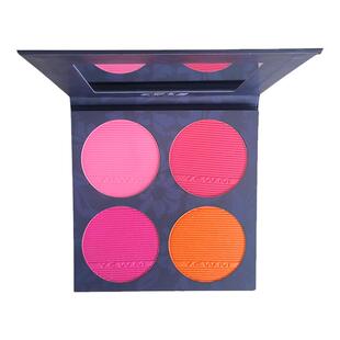 艺彩文墨国风四色腮红盘胭脂一体盘舞台妆生活妆戏曲专用细腻持色