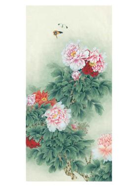 唯有牡丹真国色微喷宣纸画心