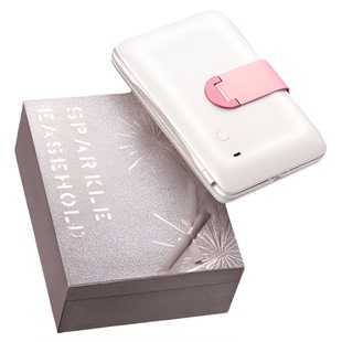 EASEHOLD化妆镜便携折叠台式带灯桌面led梳妆镜子新年生日礼物