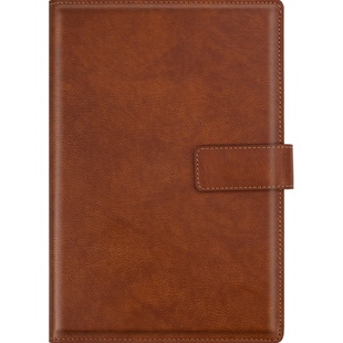 商务加厚定做工作搭扣记事本带插笔套装办公用品会议记录本笔记本子简约个性创意大学生文具日记本定制