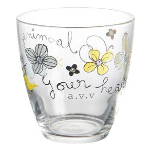 玻璃水杯女夏日本进口透明日式果汁饮料杯子套装家用茶杯创意送礼