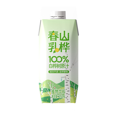 春山乳桦白桦树汁原汁植物饮料