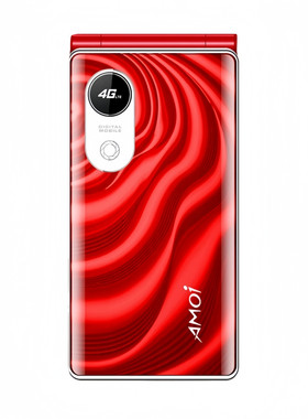 夏新A12B全网通4G老人翻盖手机