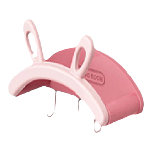 兔耳朵可伸缩壁挂脸盆架免打孔置物架浴室厕所洗澡脚盆收纳沥水架