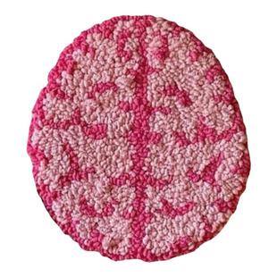 戳戳绣手工DIY杯垫手工冰箱贴材料包送好友创意礼物 punch needle