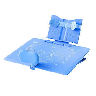 猫太子儿童写字坐姿矫正器小学生桌面款学习防近视防低头读写台