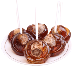 加减乘除话梅棒棒糖120g独立包装黑糖梅心原味老式童年回忆零食