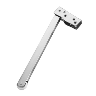 坚朗顺位器304不锈钢消防门压簧辅助闭门弹簧顺序器防火门顺位器