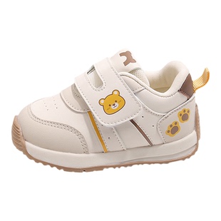 男宝宝学步鞋春秋款8个月轻便防滑软底婴儿鞋女1-3岁卡通运动鞋子
