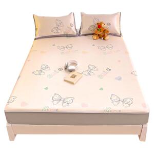 冰丝凉席床笠定制尺寸135X200X220儿童榻榻米薄垫专用150X190X120