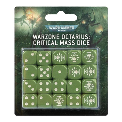 恒辉 GW战锤 40-28 40K 奥克塔琉斯战役 骰子 CRITICAL MASS DICE