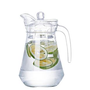 耐热玻璃冷水壶大容量泡茶壶家用耐高温凉白开水杯鸭嘴扎壶果汁壶