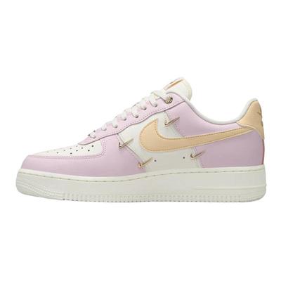 Nike耐克女鞋AIR FORCE 1空军一号 粉白四勾 低帮板鞋IB2574-600