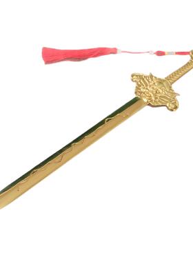 铜剑挂件七星剑道家法器饰品纯铜北斗宝剑八卦黄铜刀剑