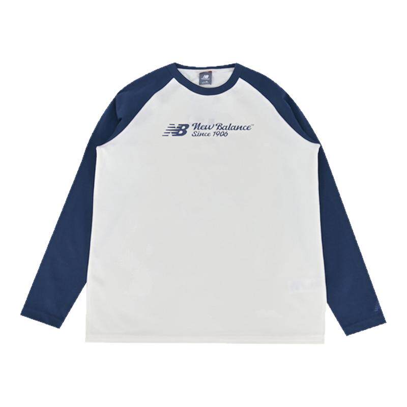 New Balance NB新款男子运动休闲长袖T恤百搭休闲上衣NDF31011