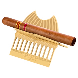 法国ELIE BLEU艾迪布尔哈瓦那国会大厦雪茄茄托合金材质镀银支架