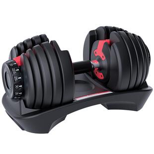 SND哑铃男士可调节重量50kg一对纯钢男女士健身家用宿舍器材套装