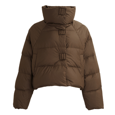 ELLE法式短款90鹅绒羽绒服