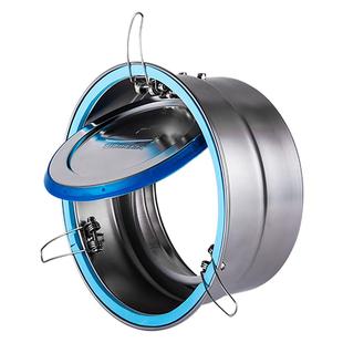 潜水艇不锈钢抽油烟机止逆阀厨房专用烟道排烟管耐高温止回阀通用