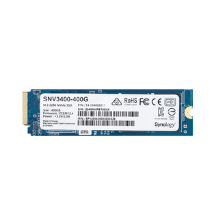 Synology群晖M.2 NVMe SSD 2280 SNV3410 SNV3510 SNV5420 400G 800G固态硬盘适用DS925+/725+/1525+/1825+