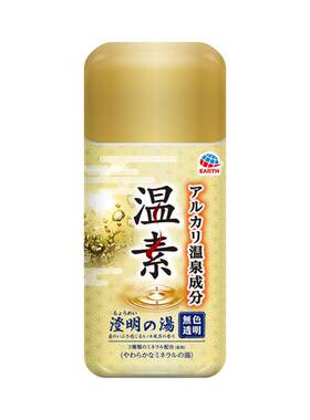 日本安速温素浴盐全身泡澡身体美白搓澡神器泡泡浴去鸡皮保湿滋润