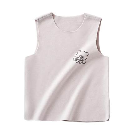 欧孕儿童宝宝德绒保暖背心打底内