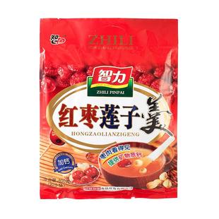 智力红枣莲子羹营养冲饮早餐独立袋装616g女性女士美丽容颜补钙