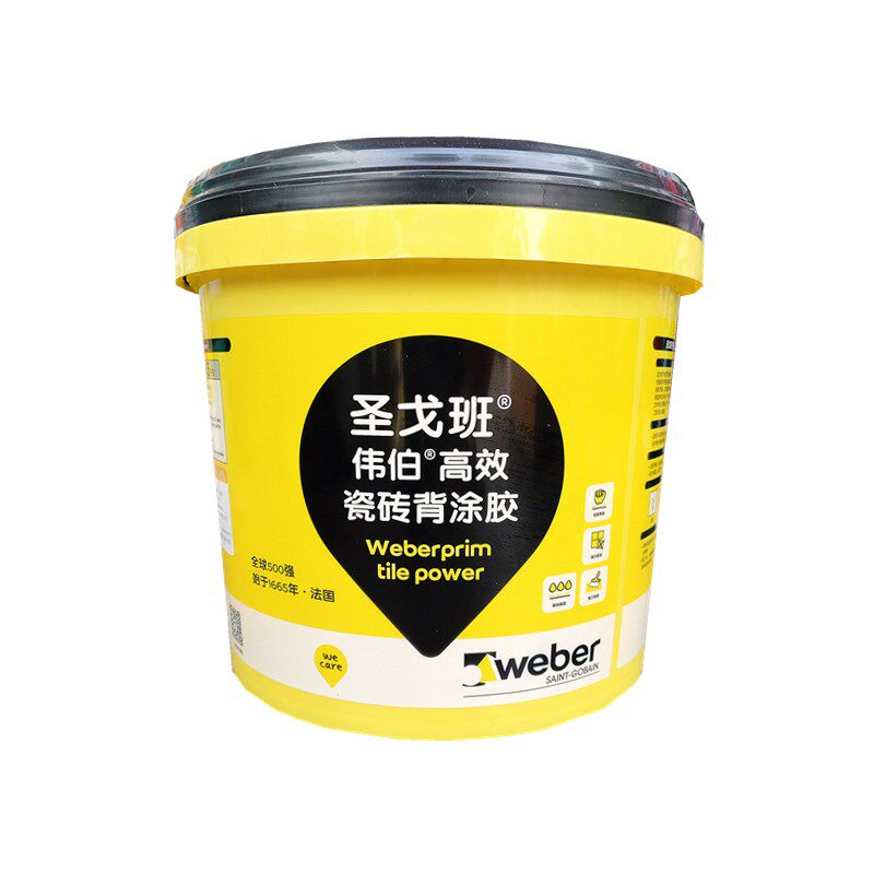 圣戈班伟伯背胶瓷砖背涂胶