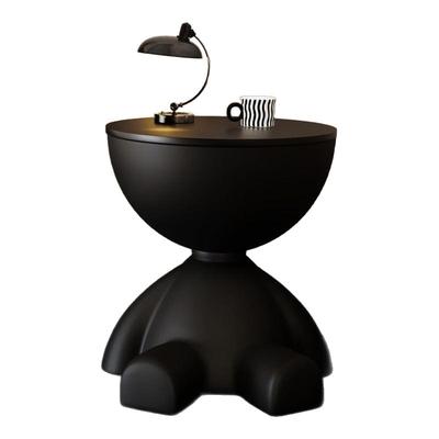 床头柜简约现代卧室小型替代品创意塑料黑色边几小桌子茶几置物架