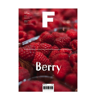 【预售】Magazine F 浆果FBERRY 美食专题生活杂志 韩国英文版 NO.10 果实果酱甜点 善本图书