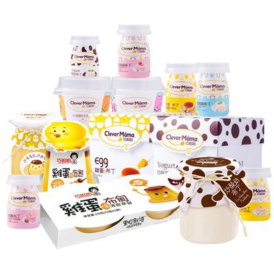 巧妈妈大礼包混合布丁甜品送礼品