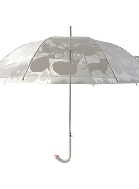 出口日本外贸白猫名师长手柄雨伞