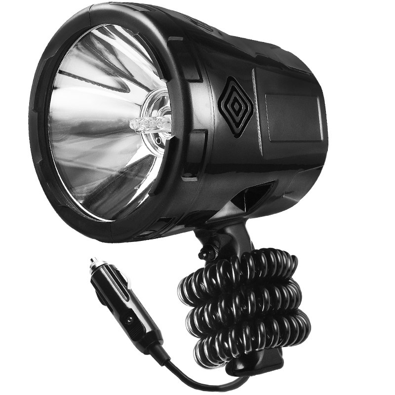 俱竞阳强光超亮手电筒外接12V24V