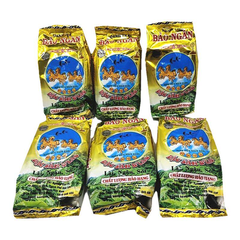 越南花茶danh tra BAO NGAN马花茶70g花草农桑茶Tra sam dua绿袋