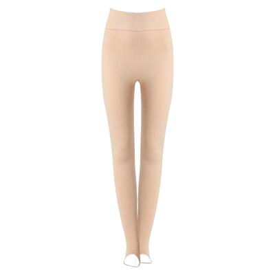 金棒棰女高腰踩脚保暖打底羊毛裤