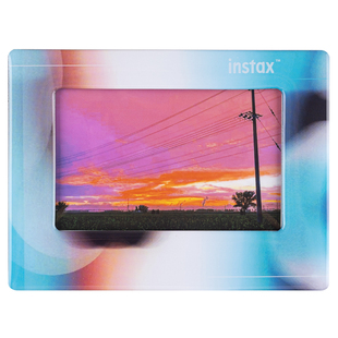 【官方正品】富士原装夕阳晴空方形宽幅冰箱贴wideEvo相机可爱冰箱贴适用方形宽幅拍立得相纸