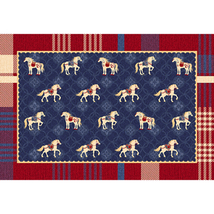 入户门地垫新款红色马年门口专用垫子门垫入户地毯进门脚垫可裁剪